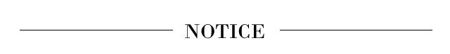 NOTICE